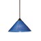 Besa Lighting Kona Cord Pendant, Blue Starpoint, Bronze Finish, 1x50W Halogen 1XT-282484-BR - alternate 1